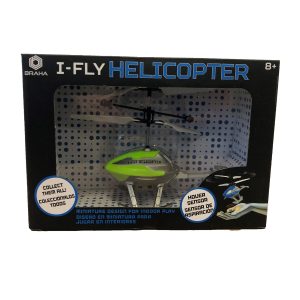 BRAHA – Helicóptero Braha RC Verde – Juguete teledirigido infantil descatalogado