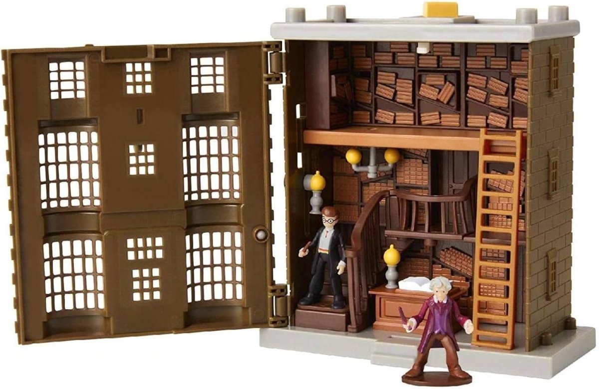 JAKKS PACIFIC – Harry Potter Ollivander’s Wand Shop Mini Playset Jakks Pacific 49997 con Figuras - Imagen 5