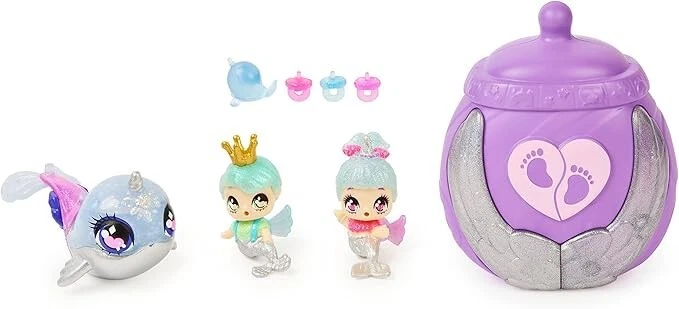 HATCHIMALS – Pixies Riders Gemelos con Unicornio y Accesorios – Regalo Niña - Imagen 7