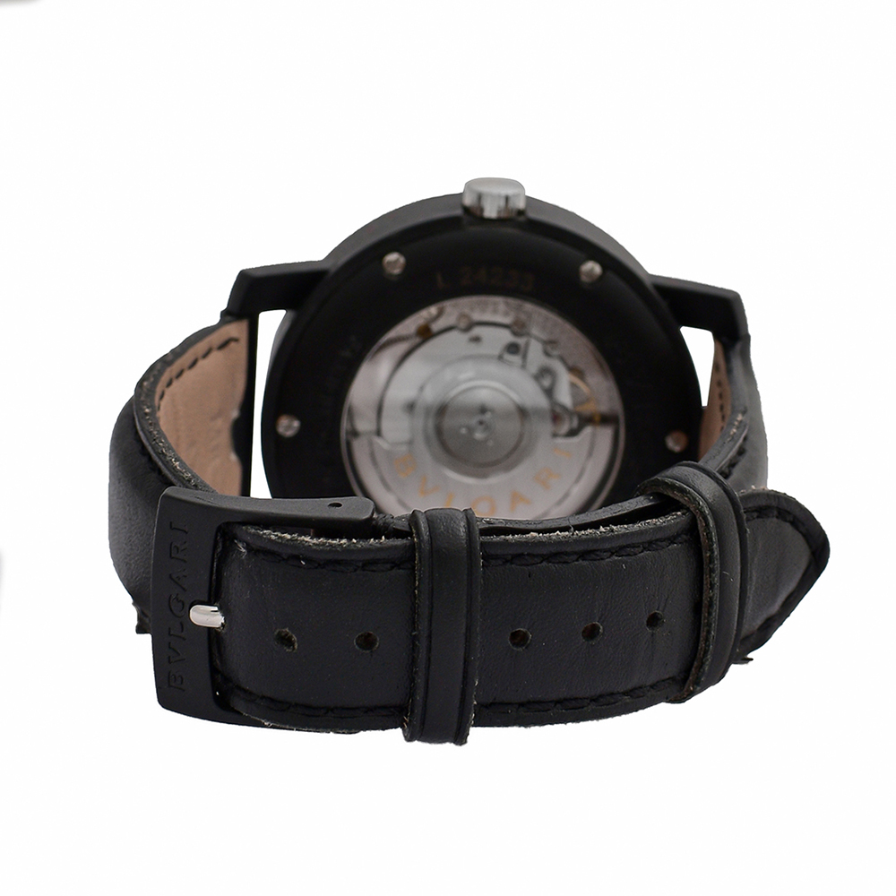 Bulgari Carbongold Via Condotti 40mm Ref.-BB40CL - Imagen 6