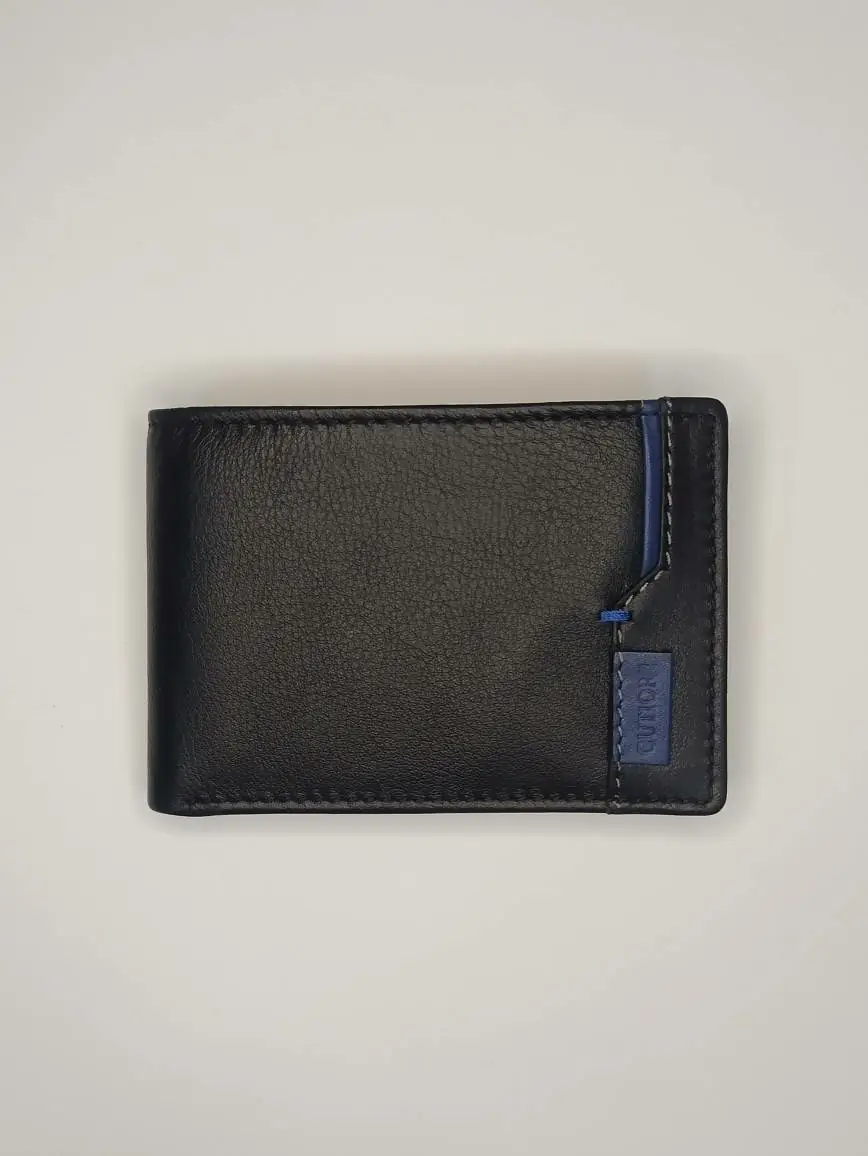 Cartera GUTIORE · Billetero con Monedero · En Piel · RFID · Formato americano (horizontal) - Imagen 2