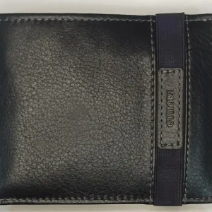 Cartera GUTIORE · Billetero con Monedero · En Piel · RFID · Formato americano (horizontal) · Con elástico