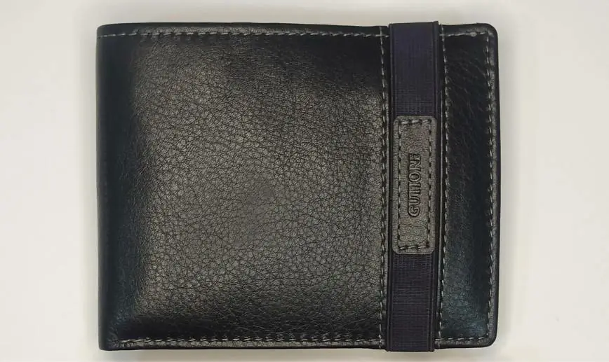 Cartera GUTIORE · Billetero con Monedero · En Piel · RFID · Formato americano (horizontal) · Con elástico - Imagen 2