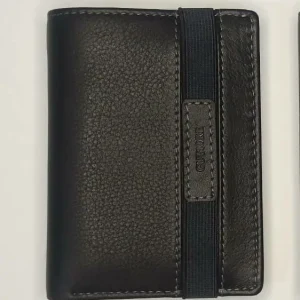 Cartera GUTIORE · Billetero con Monedero · En Piel · RFID · Formato vertical · Con elástico