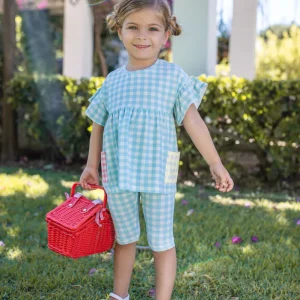 Conjunto bebé niña de cuadros