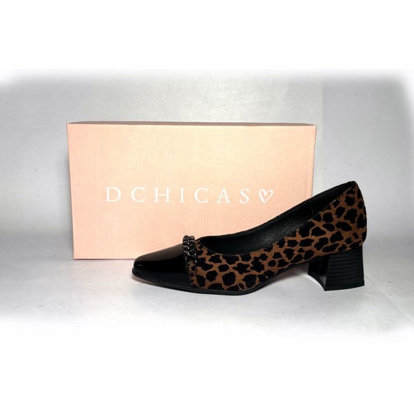 Zapatos de salón D’Chicas leopardo - Imagen 3