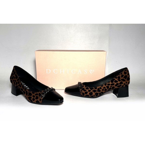 Zapatos de salón D’Chicas leopardo - Imagen 4