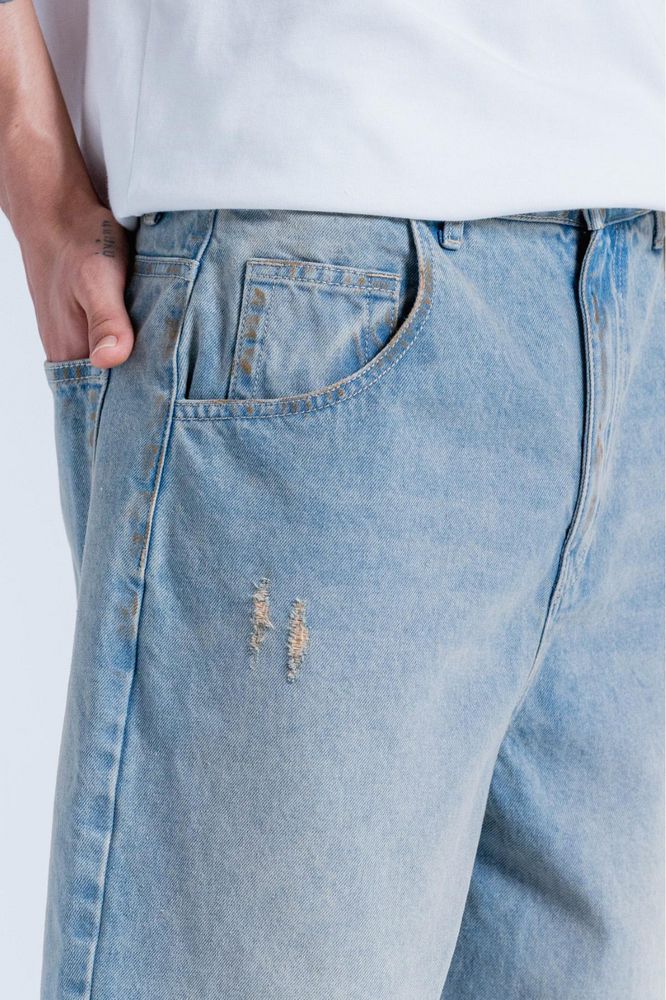 Jean Ancho Dirty Straight (Recto) PEOPLE - Imagen 6