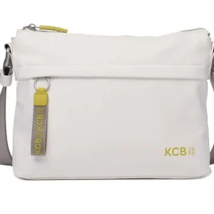 Bolso bandolera KCB · Bandolera pequeña · Color Blanco y Negro · Coleccion Fluo · VEGAN