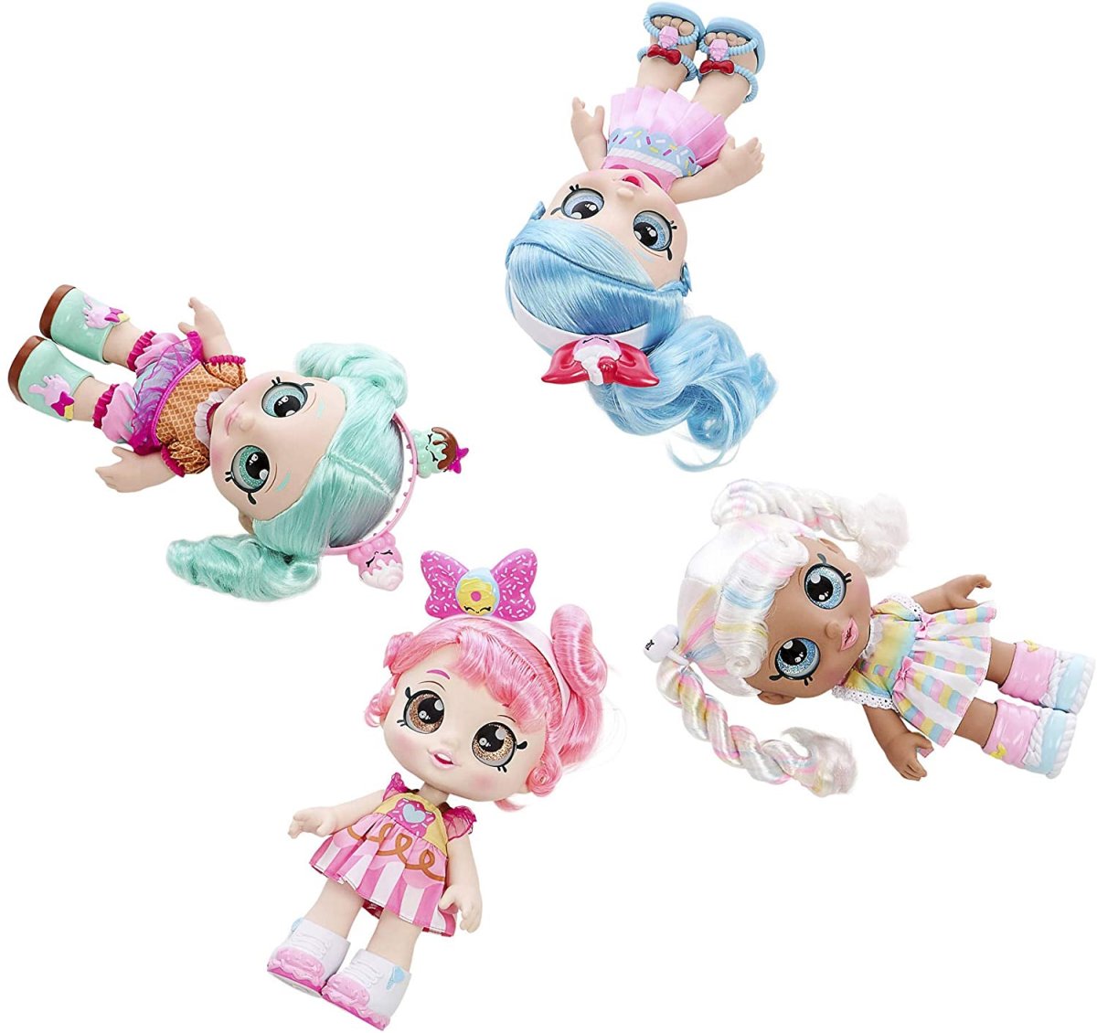FAMOSA – Muñeca Kindi Kids Donatina Interactiva con Helados 25 cm Regalo Niña - Imagen 4