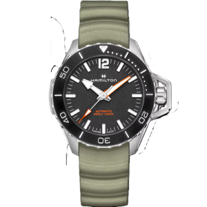 Khaki Navy Frogman Auto 46 mm ref.-H77825331