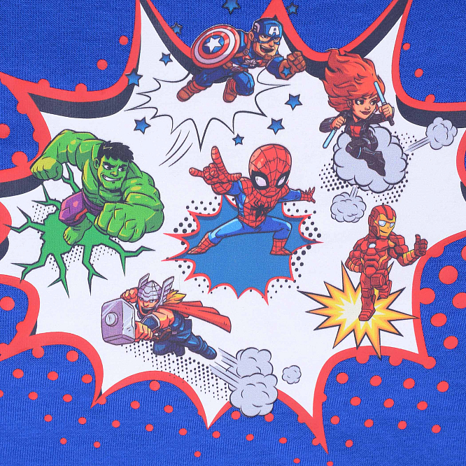 ADIDAS – Sudadera Adidas Marvel Spiderman Niño 2-3 Años Azul con Cremallera - Imagen 8