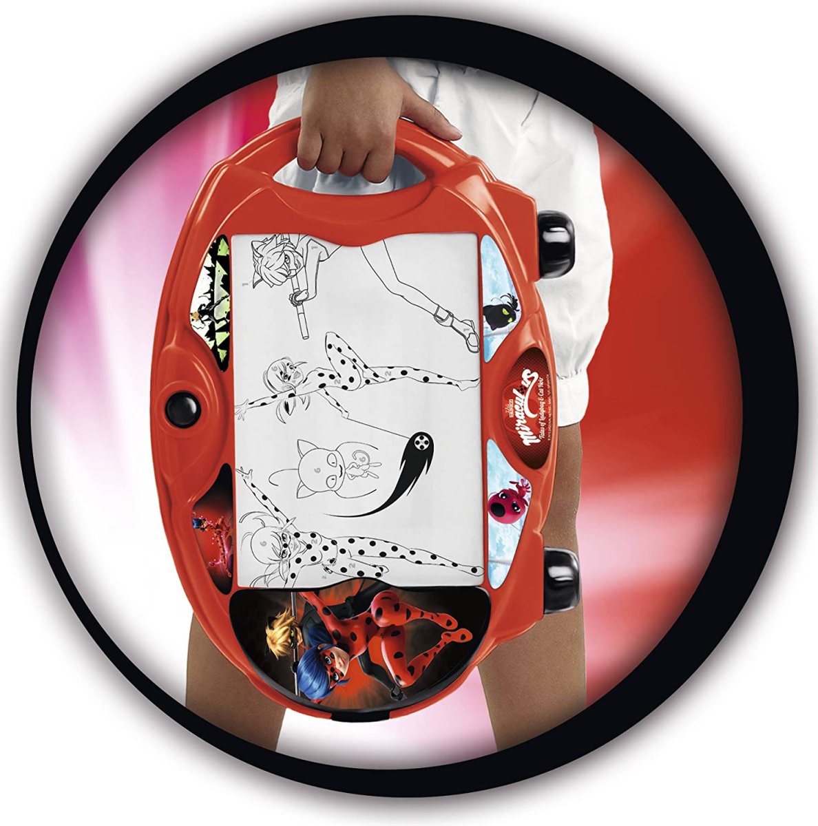 FAMOSA – Pizarra Magnética LadyBug Proyector Light Box Infantil - Imagen 4