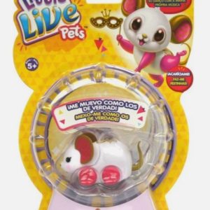 Little Live Pets – Ratón Interactivo Dancin’ Queenie – Juguete Suave que Corre y Baila