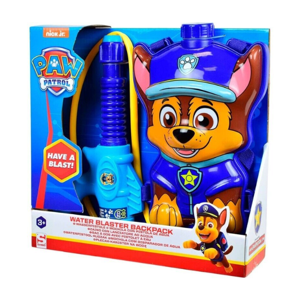 PAW PATROL – Pistola de Agua con Mochila Patrulla Canina Chase - Imagen 2