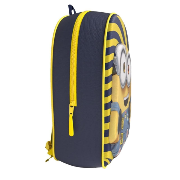 Cyp Brands – Mochila Infantil Minions Bob 3D 30 cm Guardería Preescolar Niño - Imagen 3
