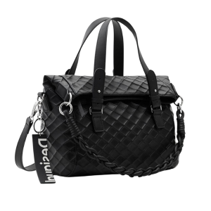 DESIGUAL – Bolso Desigual Negro Mujer Loverty 2.0 Blogy Multiposición 23SAXP66