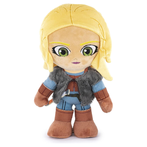 BARRADO – The Witcher Ciri Peluche Oficial 28 cm Barrado | Regalo Fans Serie Netflix - Imagen 3