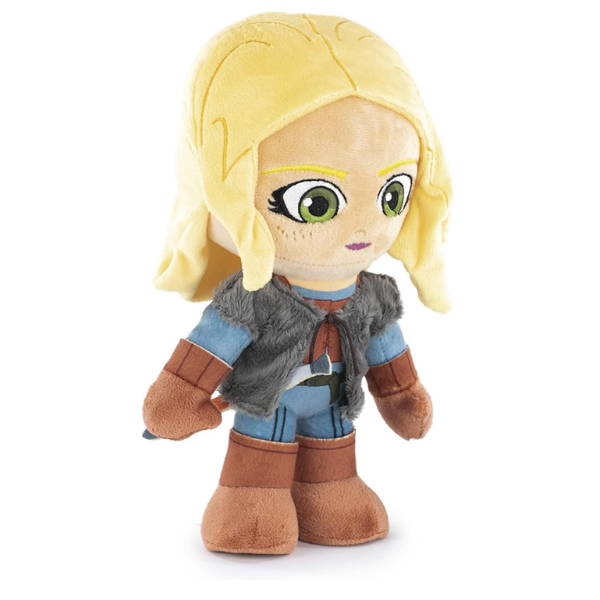 BARRADO – The Witcher Ciri Peluche Oficial 28 cm Barrado | Regalo Fans Serie Netflix - Imagen 4