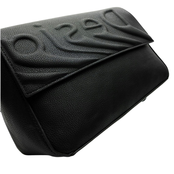 DESIGUAL – Bolso Psico Logo Phuket Negro Mujer 23x15x10 cm Bandolera - Imagen 5