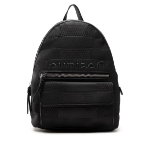 Desigual – Mochila Mujer Negra Backpack Tris Tras Mombasa Mini 22SAKP04 30cm