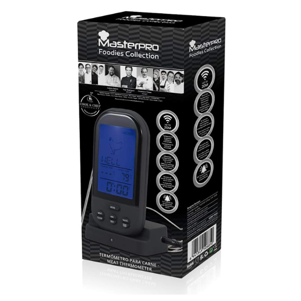 BERGNER – Termómetro Digital de Carne Masterpro Foodies con Aguja de 19 cm - Imagen 3