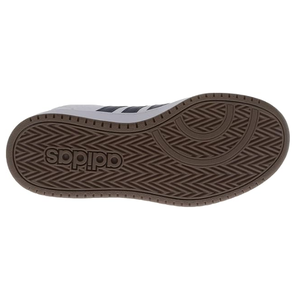 ADIDAS – Zapatillas de Hombre Hoops 2.0 Blancas Azul Marino - Imagen 9