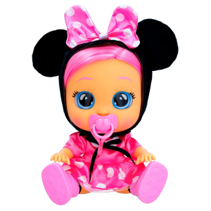BEBÉS LLORONES – Muñeca Bebés Llorones Dressy Minnie Pelo Real