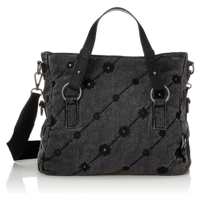 DESIGUAL – Bolso Desigual Mujer Denim Loverty 2.0 Gris Bandolera