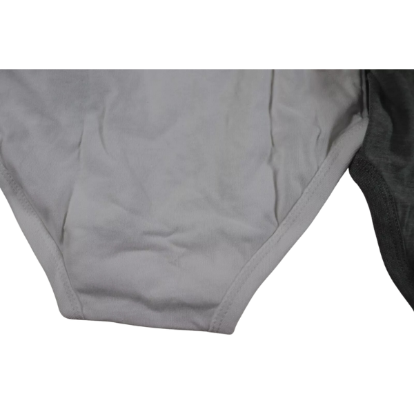 NIKE – Conjunto de 3 Bodys Pack 3 Bodys Nike Bebé Unisex Negro Blanco Gris CN3820-100 - Imagen 5