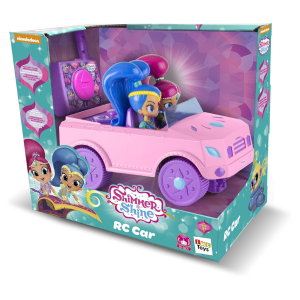IMC TOYS – Coche de Shimmer and Shine Teledirigido Rosa Primer Radiocontrol
