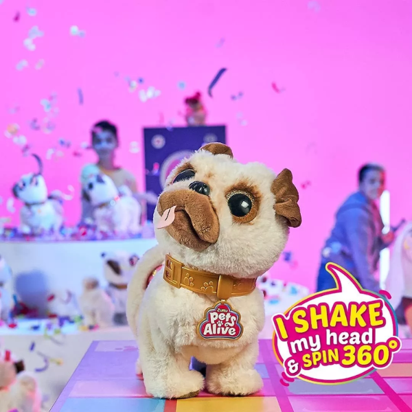 PETS ALIVE – Poppy Perro Interactivo que Baila y Canta – Peluche Musical Infantil - Imagen 4