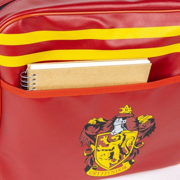 WIZARDING WORLD – Mochila Harry Potter Gryffindor Oficial Roja | Bandolera Exclusiva - Imagen 9