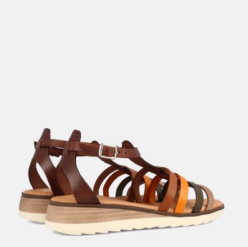 Sandalias mujer MARILA SHOES cangrejera en piel Anabella multinuez - Imagen 3