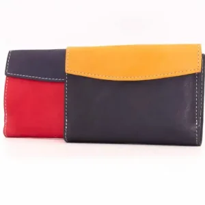 Cartera JAGUAR · Billetero Grande en Piel · Multicolor