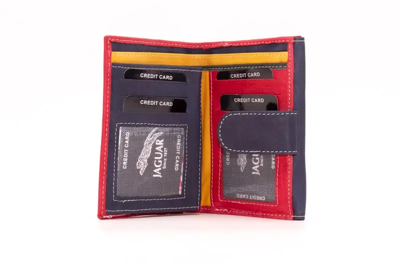 Cartera JAGUAR · Billetero Grande en Piel · Multicolor - Imagen 4