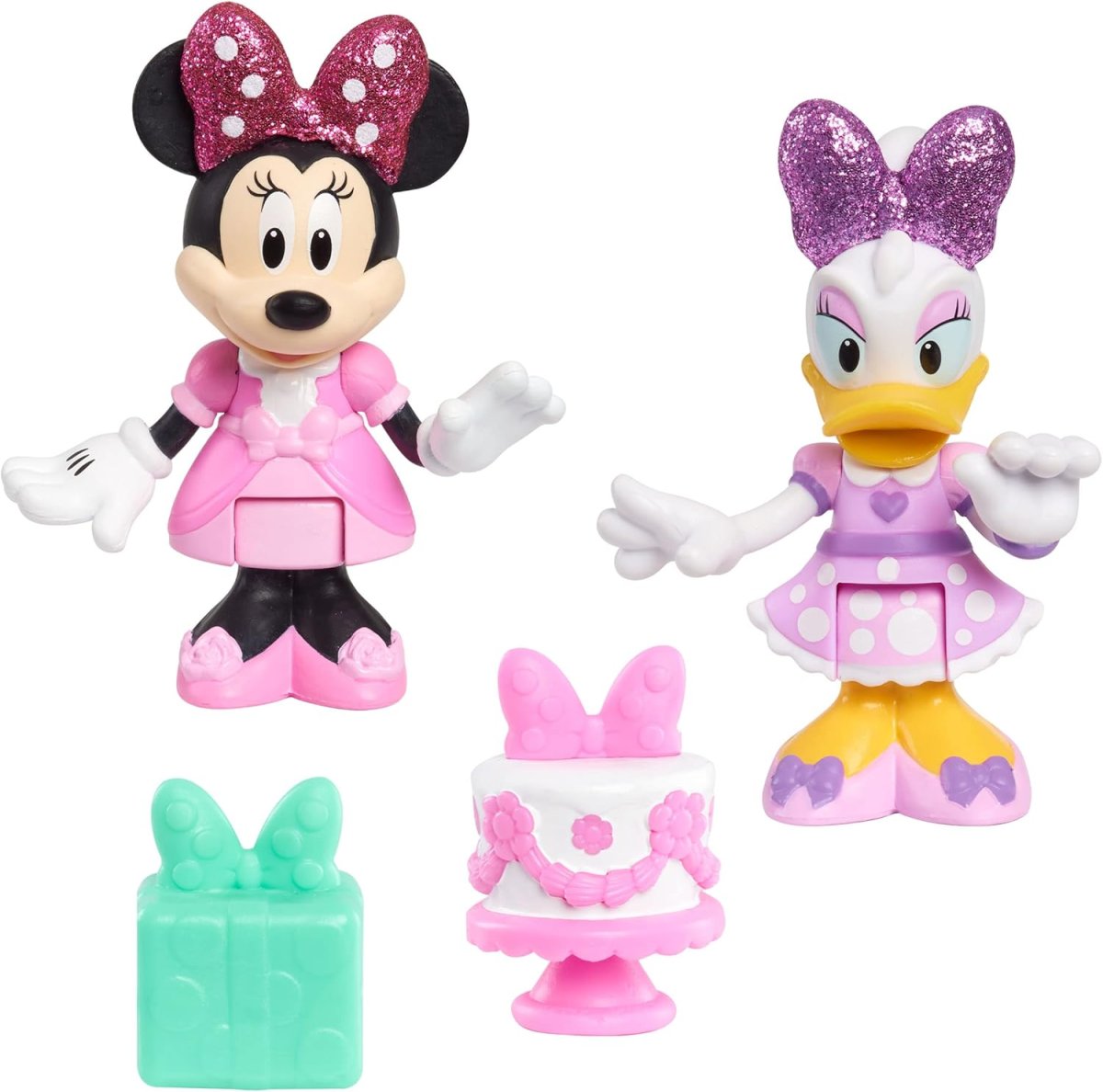 DISNEY – Minnie & Daisy Pack Figuras Articuladas 7,5 cm con Accesorios - Imagen 4
