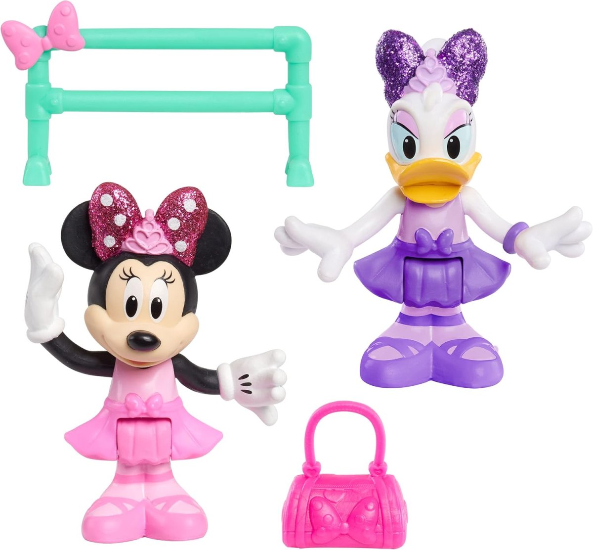 DISNEY – Minnie & Daisy Pack Figuras Articuladas 7,5 cm con Accesorios - Imagen 5