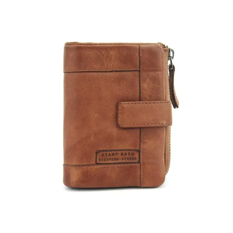 Billetero STAMP · Para mujer · En PIEL Lavada · Pequeño con monedero · RFDI · Coleccion Arco - Imagen 3