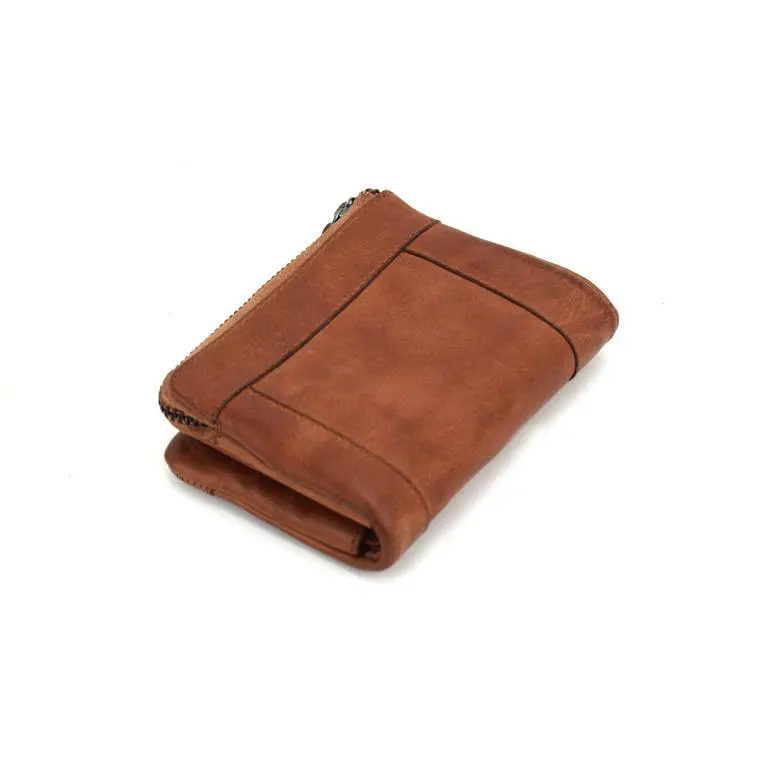 Billetero STAMP · Para mujer · En PIEL Lavada · Pequeño con monedero · RFDI · Coleccion Arco - Imagen 9