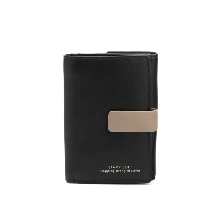 Billetero STAMP · Para mujer · En PIEL Nappa · Mediano con monedero · Coleccion Carina - Imagen 2