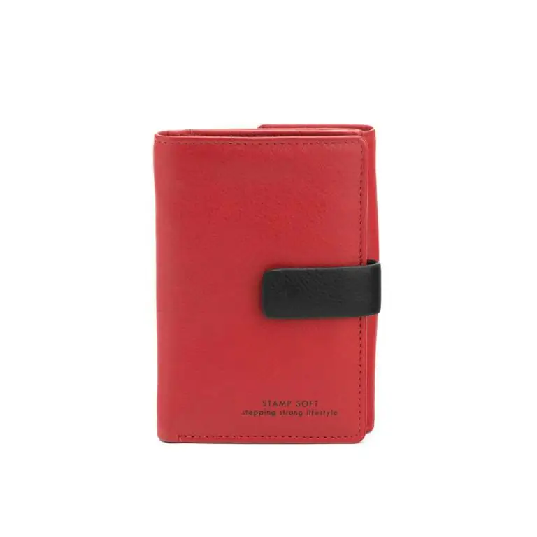 Billetero STAMP · Para mujer · En PIEL Nappa · Mediano con monedero · Coleccion Carina - Imagen 6