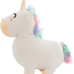 MR. WONDERFUL – Peluche unicornio Mr Wonderful cojin decorativo multicolor suave regalo niña mujer