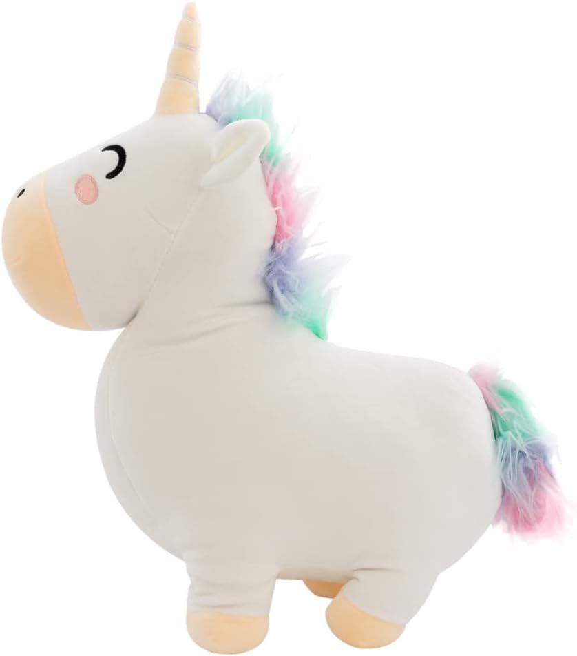 MR. WONDERFUL – Peluche unicornio Mr Wonderful cojin decorativo multicolor suave regalo niña mujer