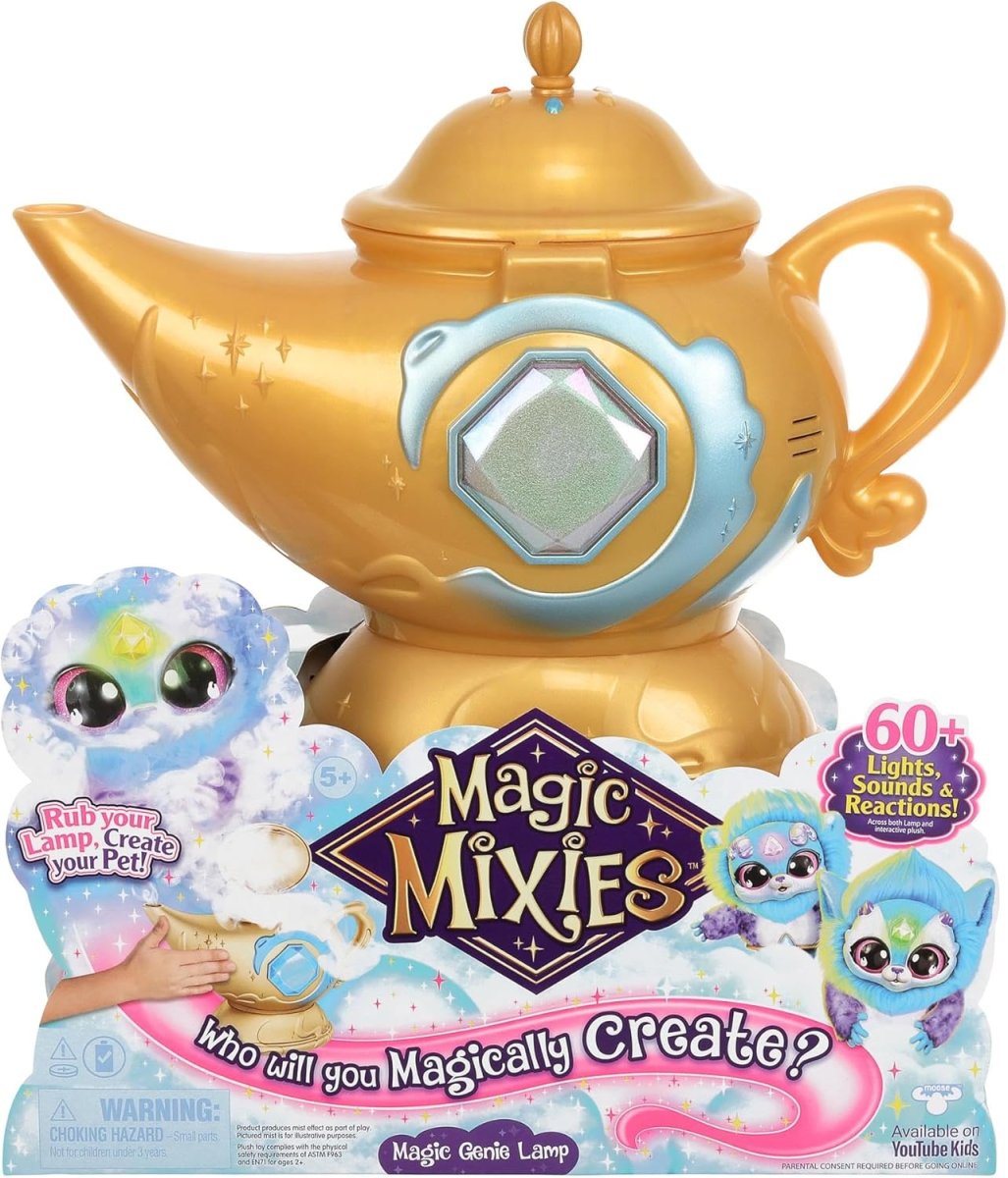 FAMOSA – Magic Mixies Lámpara Mágica Azul Genio Interactivo MGX09200 - Imagen 2