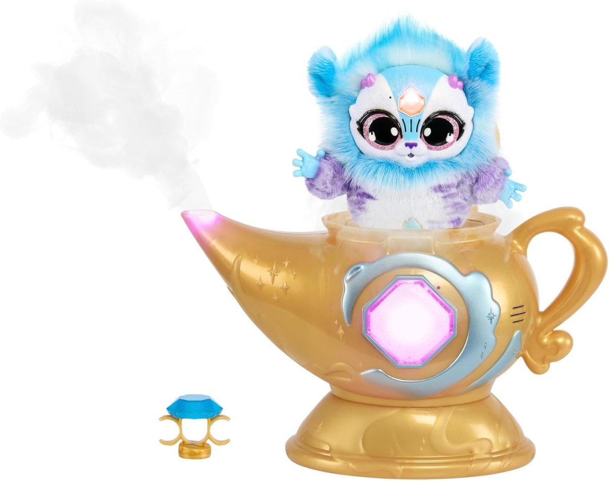 FAMOSA – Magic Mixies Lámpara Mágica Azul Genio Interactivo MGX09200 - Imagen 3
