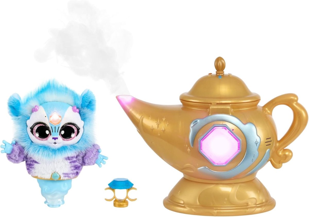 FAMOSA – Magic Mixies Lámpara Mágica Azul Genio Interactivo MGX09200 - Imagen 4