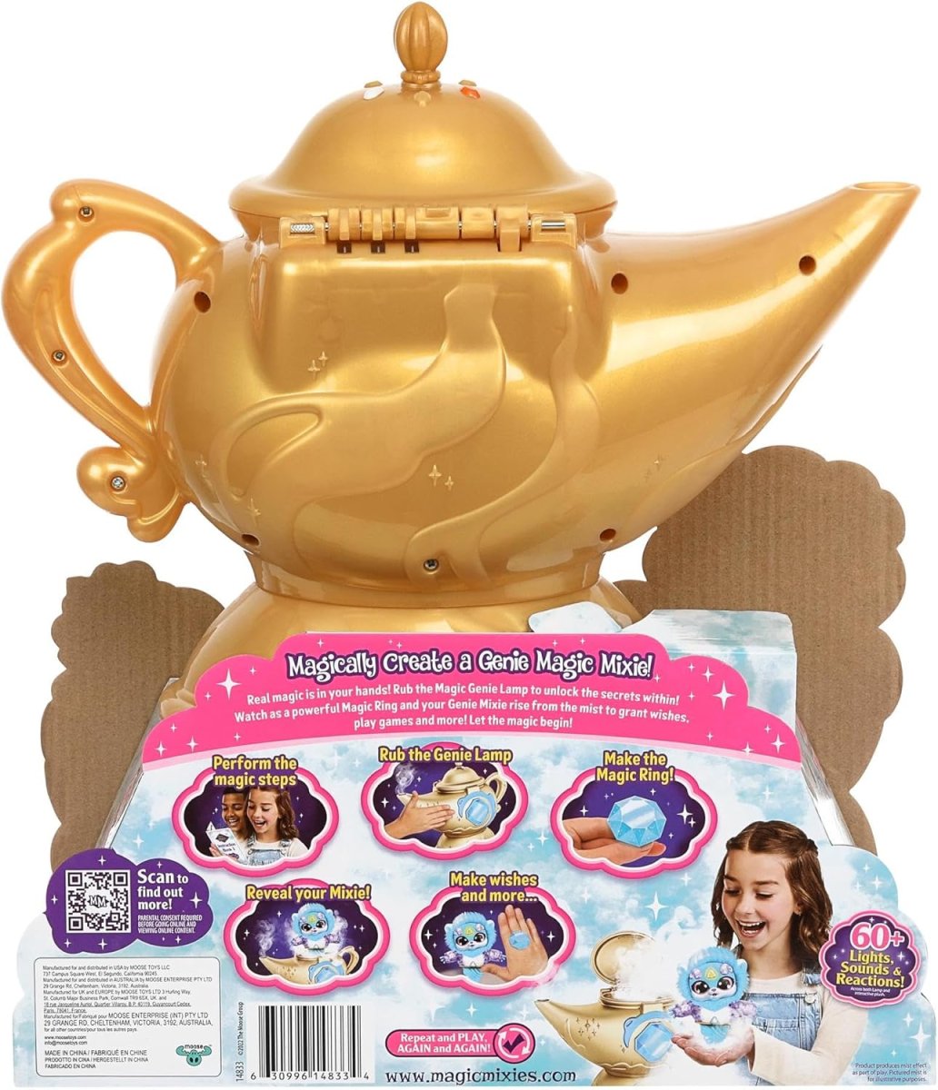 FAMOSA – Magic Mixies Lámpara Mágica Azul Genio Interactivo MGX09200 - Imagen 7