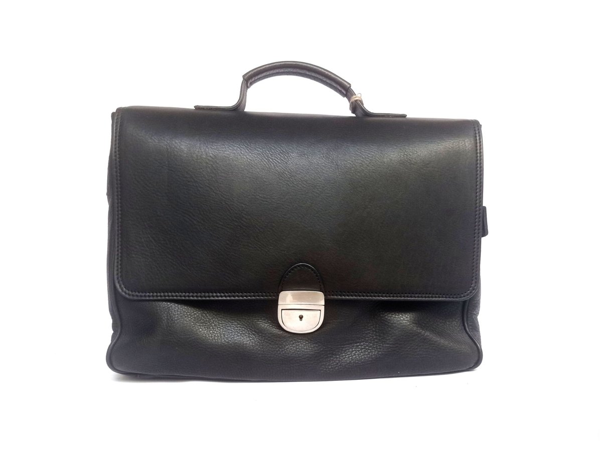 Cartera portadocumentos para hombre en piel de alta calidad