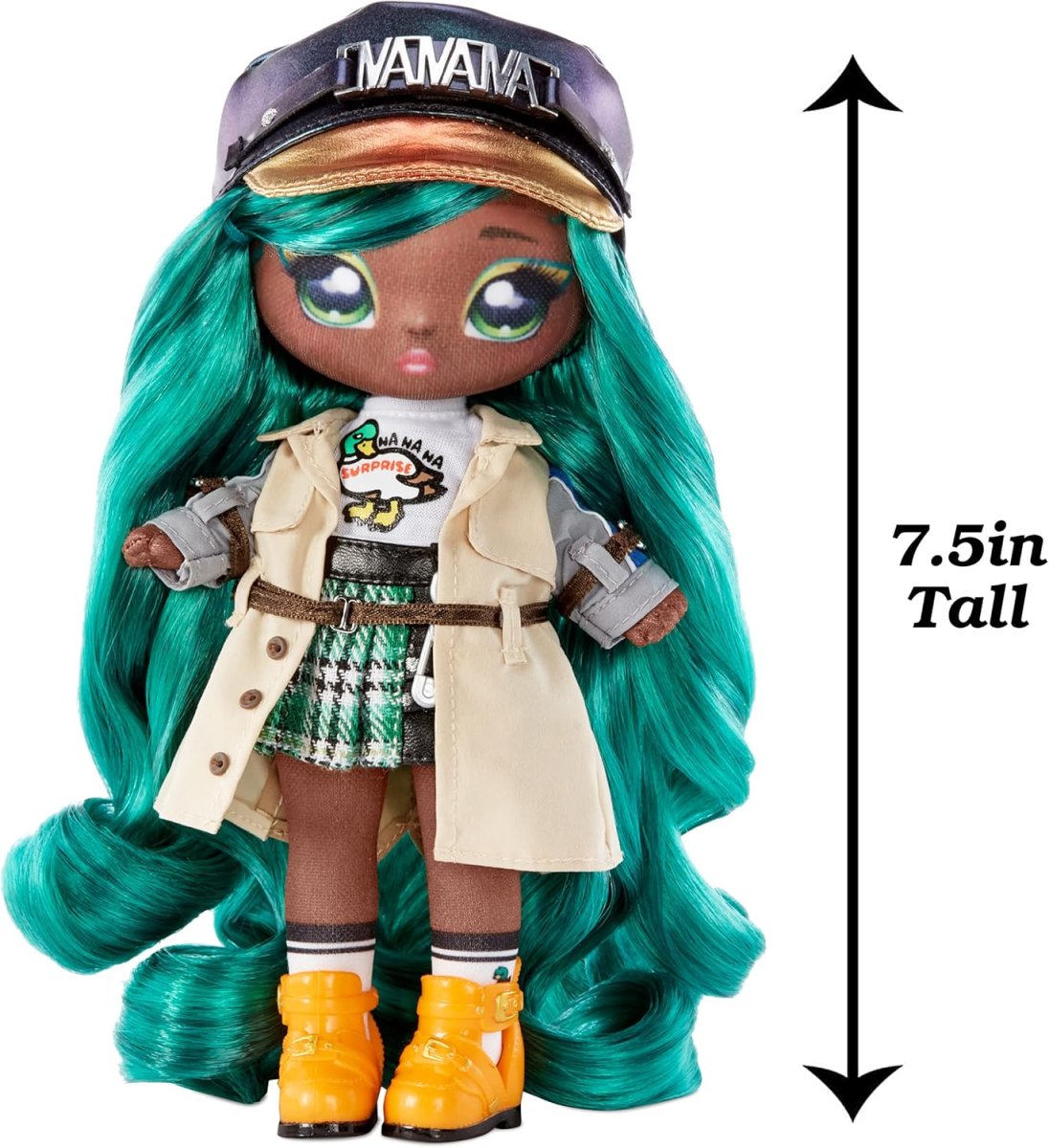 NA! NA! NA! – Surprise Glam Serie 2 Mallory Duckington Muñeca 19 cm + Bolso Clip 2 en 1 - Imagen 7
